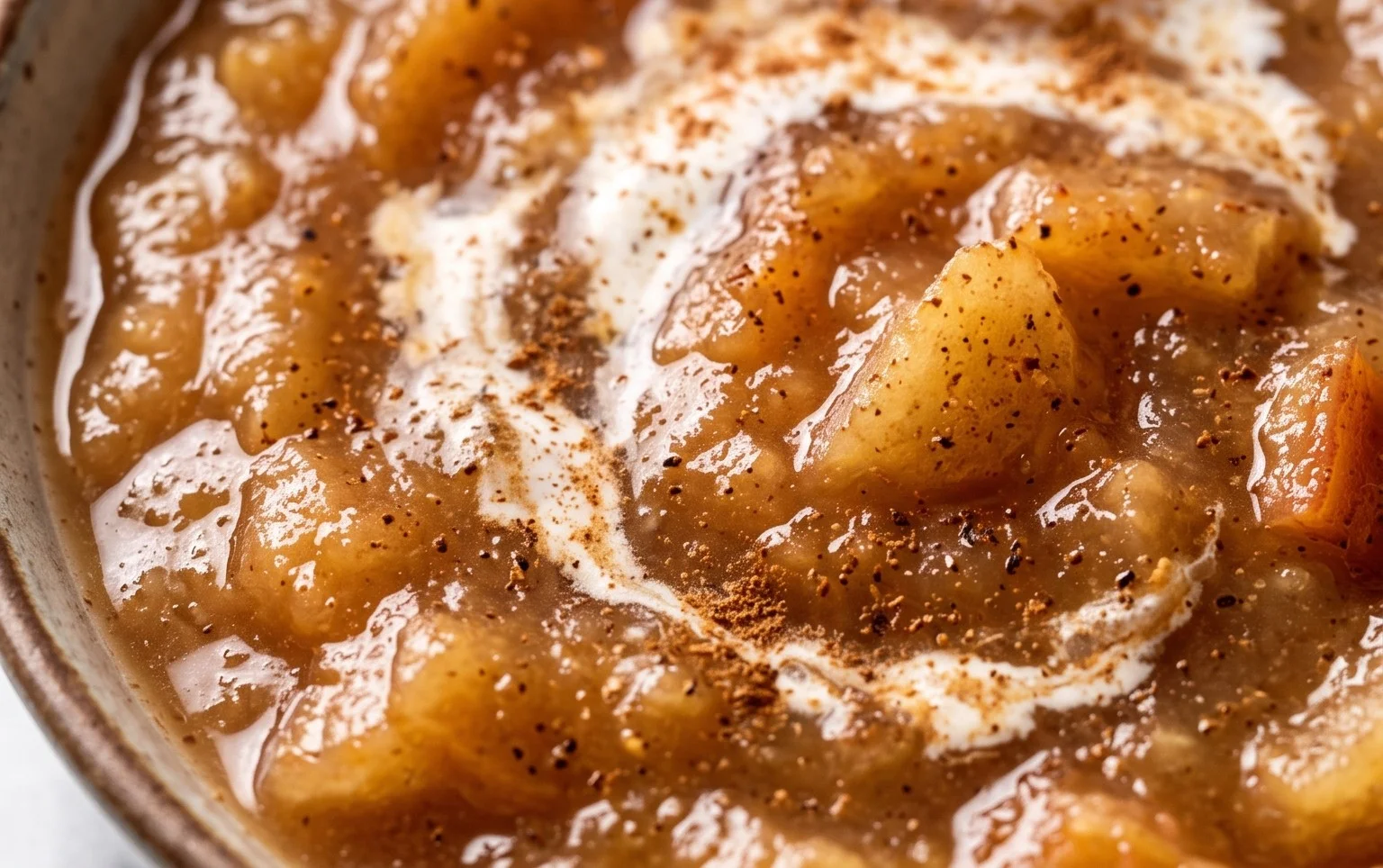 Slow Cooker Pear Applesauce